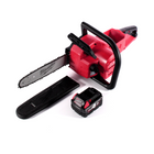 Milwaukee M18 FCHSC-401 Tronçonneuse à chaîne sans fil 18 V 30 cm Brushless + 1x batterie 4,0 Ah - sans chargeur