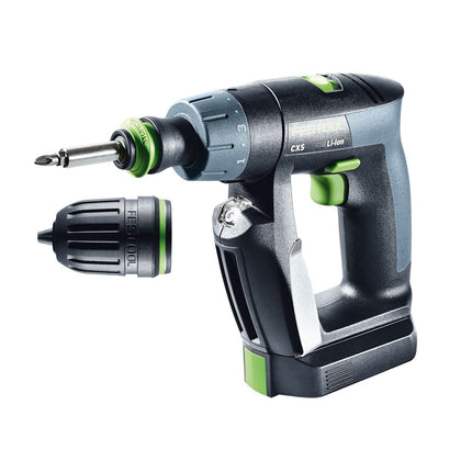 Festool CXS Li 2,6 Plus Akku Bohrschrauber 10,8 V ( 576092 ) 16 Nm + 2x 2,6 Ah Akku + Ladegerät + Systainer- Nachfolger von 564531 - Toolbrothers