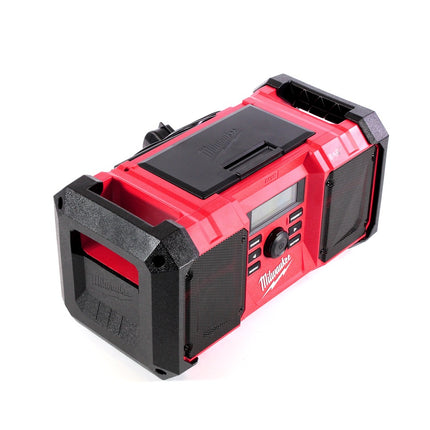 Milwaukee M18 JSR DAB+-902C Radio de chantier sur batterie / secteur 18 V + 2x batteries 9,0 Ah + chargeur