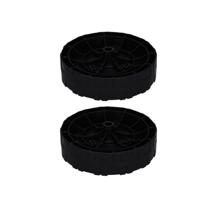 Makita DA00000328 2x roue de secours avant pour tondeuse à gazon à batterie DLM 380 5,5" 2 pièces - sans enjoliveur