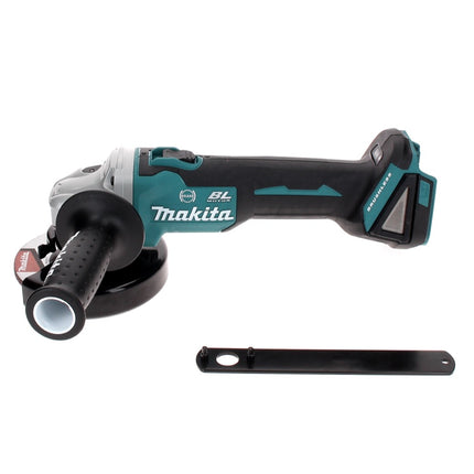 Makita DGA 506 RG1J Meuleuse d'angle sans fil 18 V 125 mm Brushless + 1x Batterie 6.0 Ah + Chargeur + Coffret Makpac