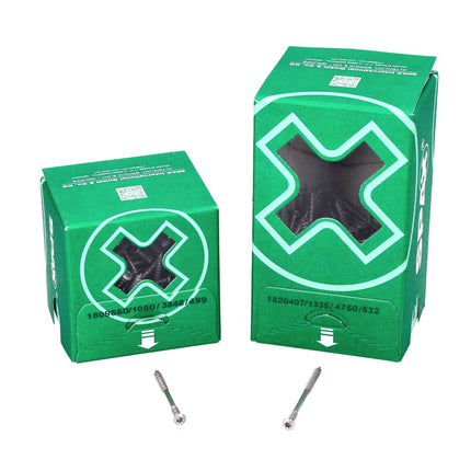 SPAX Vis pour façade 4,5x70mm -  Filetage de fixation - Tête fraisée bombée - T-STAR Plus Torx T20 - CUT -  Acier inoxydable A2 100pcs. (25470004507022 )