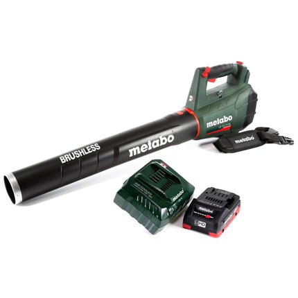Metabo LB 18 LTX BL Souffleur de feuilles sans fil 18 V brushless + 1x Batterie 4,0 Ah + Chargeur