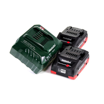 Metabo LB 18 LTX BL Souffleur de feuilles sans fil 18 V brushless + 2x Batteries 4,0 Ah + Chargeur