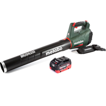 Metabo LB 18 LTX BL Souffleur de feuilles sans fil 18 V brushless + 1x Batterie 8,0 Ah - sans chargeur