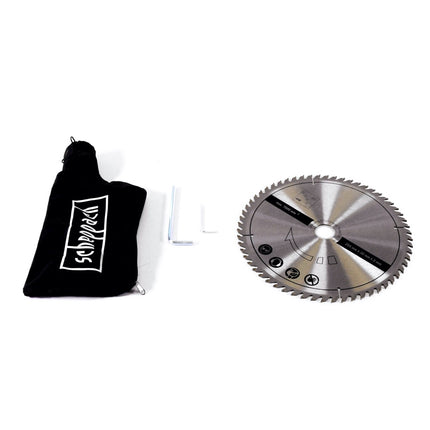 Scheppach HM254 Scie à onglet radiale 2000 L 255 mm + 1x Lame de scie 60Z HW + 1x Lame de scie 48Z HW ( 5901216901 )