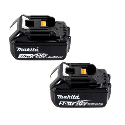 Makita DLM 382 F2 Tondeuse à gazon sans fil 36 V ( 2x 18 V ) 38 cm 40 l + 2x batterie 3,0 Ah - sans chargeur