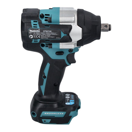 Makita DTW 700 Z Boulonneuse à chocs sans fil 18 V 700 Nm 1/2" XPT Brushless Solo - sans batterie, sans chargeur