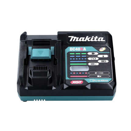 Makita JR 001 GM1 40 V max. Scie recipro sans fil + 1x Batterie 4.0 Ah + Lames de scie + Chargeur - sans coffret