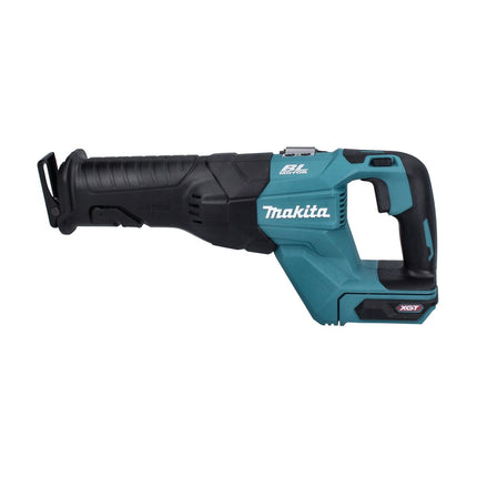 Makita JR 001 GM1 40 V max. Scie recipro sans fil + 1x Batterie 4.0 Ah + Lames de scie + Chargeur - sans coffret