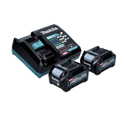Makita HR 004 GD201 marteau combiné à batterie 40 V max. 2,8 J SDS plus XGT Brushless + 2x batterie 2,5 Ah + chargeur + Makpac