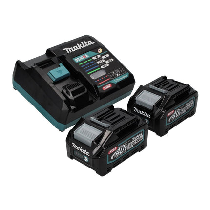 Makita HR 003 GM201 Perforateur burineur sans fil 40 V max. 2,8 J SDS + 2x Batteries 4,0 Ah + Chargeur + Coffret Makpac