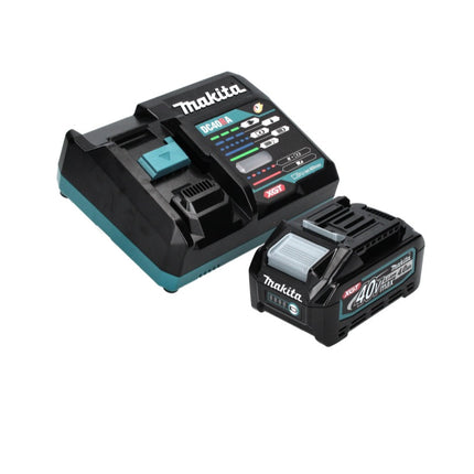 Makita HR 004 GM 101 marteau combiné à batterie 40 V max. 2,8 J SDS plus XGT Brushless + aspiration de poussière DX 14 + 1x batterie 4,0 Ah + chargeur + Makpac