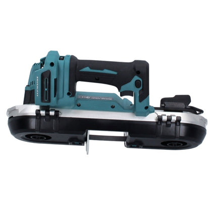 Makita DPB 183 RF Scie à ruban sans fil 18 V 66 mm brushless + 2x Batteries 3,0 Ah + Chargeur