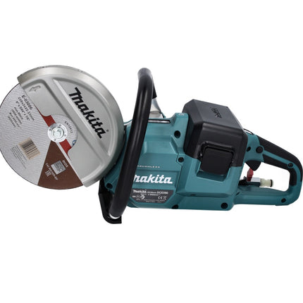 Makita DCE 090 RG2X1 Découpeuse sans fil sans balai 230 mm 36 V (2x 18 V) + 2x Batteries 6 Ah + Chargeur