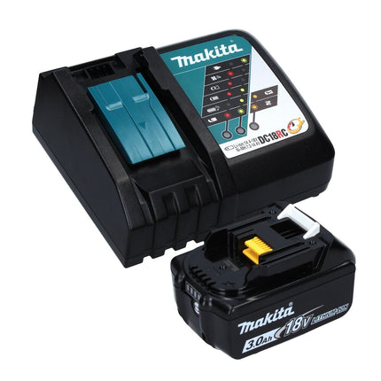 Makita DTW 700 RF1J Visseuse à chocs sans fil 18 V 700 Nm 1/2" XPT Brushless + 1x Batterie 3,0 Ah + Chargeur + Makpac