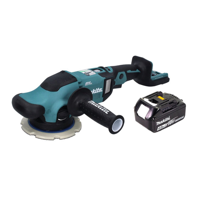 Makita DPO 600 M1 Ponceuse excentrique sans fil 18 V 150 mm XPT Brushless + 1 batterie 4,0 Ah - sans chargeur