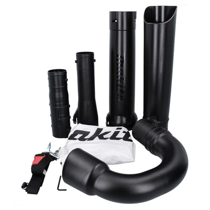 Makita DUB 363 RM2V Souffleur / aspirateur de feuilles à batterie 36 V ( 2x 18 V ) Brushless + kit d'aspiration + 2x batterie 4,0 Ah + chargeur