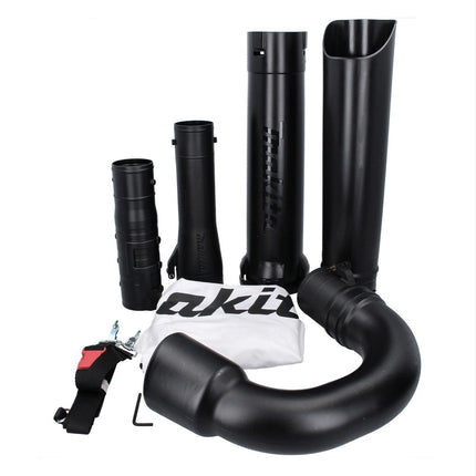 Makita DUB 363 PT2V Souffleur / aspirateur de feuilles à batterie 36 V ( 2x 18 V ) Brushless + kit d'aspiration + 2x batterie 5,0 Ah + chargeur double