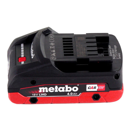 Metabo BH 18 LTX BL 16 Perceuse à percussion sans fil 18 V 1,3 J SDS-plus Brushless + 1x Batterie 4,0 Ah + Coffret MetaBOX - sans chargeur