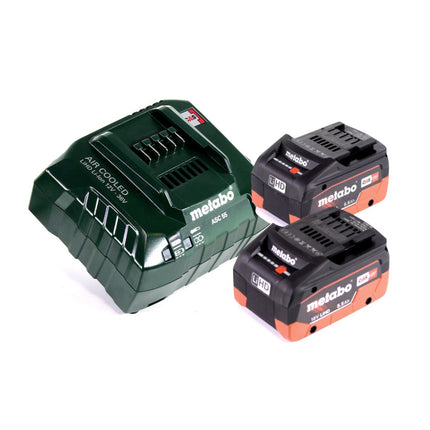 Metabo BH 18 LTX BL 16 Perceuse à percussion sans fil 18 V 1,3 J SDS-plus Brushless + 2x Batteries 5,5 Ah + Chargeur + Coffret MetaBOX