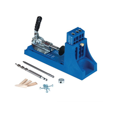 KREG Jig K4 Master-System (K4MS) Système de connexion bois avec trou de poche + Jeu de vis - 675 pièces