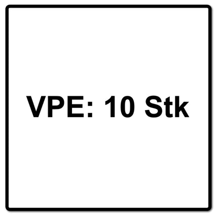 FEIN E-Cut Long-Life Starlock Lame de scie 20 x 34 mm Bi-métal, 10 pcs (63502183240)