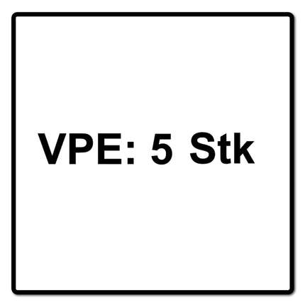 FEIN E-Cut Long-Life Starlock Lame de scie 20 x 34 mm Bi-métal - 5 pcs. (63502183230)