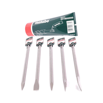 Metabo KH 5-40 set: Perforateur burineur 7,1 J SDS Max 1100 W + Kit de ciseaux, 5 pcs. + Coffret ( 691057000 )