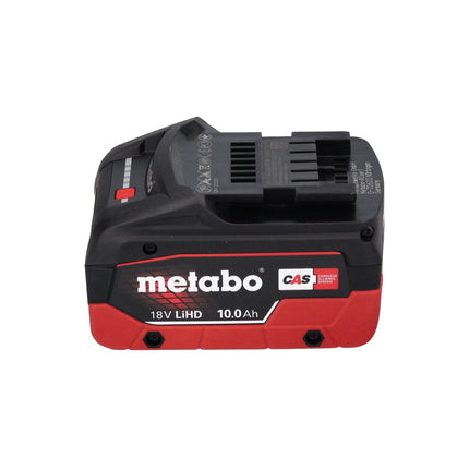 Metabo MKS 18 LTX 58 Scie circulaire à main sans fil 18 V 165 mm + 1x Batterie 10,0 Ah + Coffret MetaLoc - sans chargeur