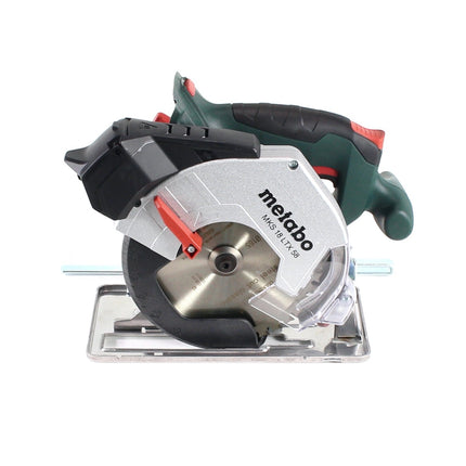 Metabo MKS 18 LTX 58 Scie circulaire à main sans fil 18 V 165 mm + 1x Batterie 10,0 Ah + Chargeur + Coffret MetaLoc