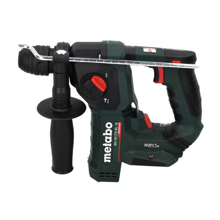 Metabo BH 18 LTX BL 16 Perceuse à percussion sans fil 18 V 1,3 J SDS-plus Brushless + 1x Batterie 10,0 Ah + Coffret MetaBOX - sans chargeur