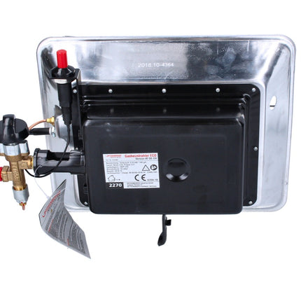 Rothenberger Industrial Set Chauffage au gaz Piezo (4x 35985) 2,7 kW - 4,2 kW pour bouteilles de gaz propane de 5 kg et 11 kg