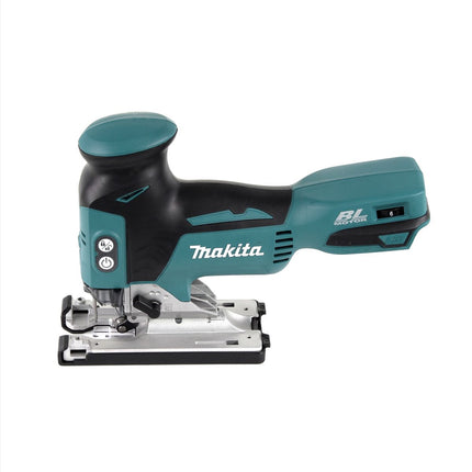 Makita DJV 181 RGJ Scie sauteuse pendule san fil 18 V Brushless + 2x Batteries 6,0 Ah + Chargeur + Coffret Makpac