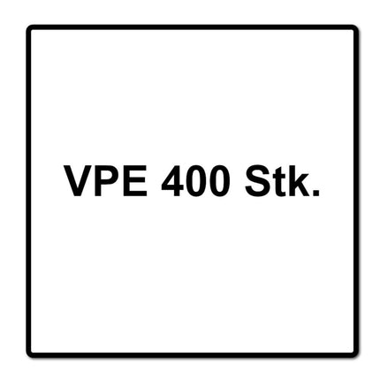 SPAX Vis pour façade 4,5 x 50mm - Acier inoxydable A2- Filetage de fixation - Tête fraisée bombée - T-STAR Plus Torx T20 - CUT -  Acier inoxydable A2 - 400 pcs. (2x 25470004505022)