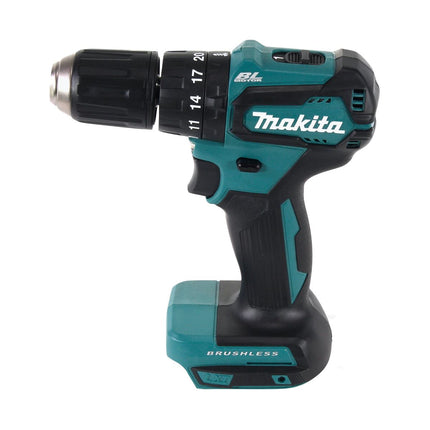 Makita DHP 483 G1J Perceuse-visseuse à percussion sans fil 18 V 40 Nm + 1x Batterie 6,0 Ah + Makpac - sans chargeur