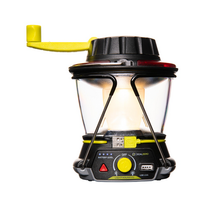 Goal Zero Lighthouse 600 Lanterne LED 600 lumens, 180° / 360° Lumière + Hub d'alimentation + Eclairage d'urgence  (32004)