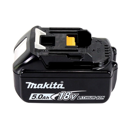 Makita DHS 680 T1J Scie circulaire sans fil 18 V 165 mm + 1x Batterie 5.0 Ah + Coffret Makpac - sans chargeur