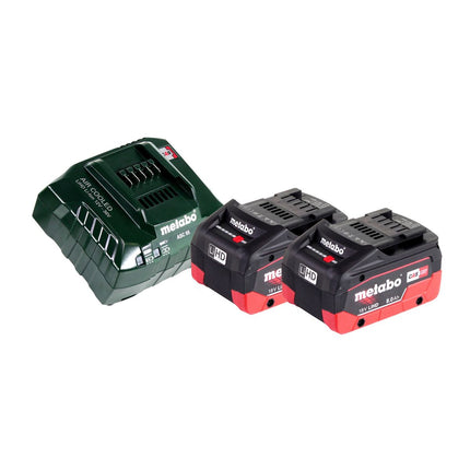 Metabo ASE 18 LTX Scie sabre sans fil 18V + 2x Batteries 8,0 Ah + Chargeur