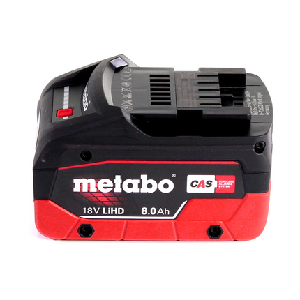 Metabo KHA 18 LTX Perforateur-Burineur sans fil 2,2 J SDS Plus 18 V + 1x Batterie 8 Ah + Coffret metaBOX - sans chargeur
