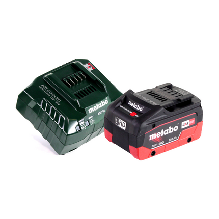 Metabo KHA 18 LTX Marteau sans fil 2,2 J 18V SDS Plus + 1x Batterie 8,0 Ah + Chargeur + Coffret MetaBOX