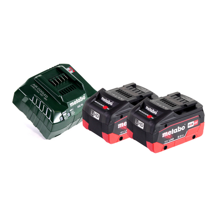 Metabo KHA 18 LTX Marteau sans fil 2,2 J 18V SDS Plus + 2x Batteries 8,0 Ah + Chargeur + Coffret MetaBOX