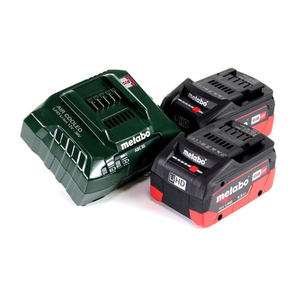 Metabo ASE 18 LTX Scie sabre sans fil 18 V + 2x Batteries 5,5 Ah + Chargeur