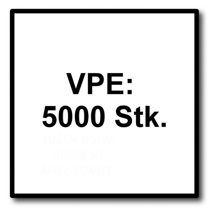 Vis pour cloisons sèches SPAX GIX-B 3,9 x 35 mm 5000 pièces (5x 1891170390356) pointe aiguille filetage complet tête trompette pointe aiguille fente cruciforme H2