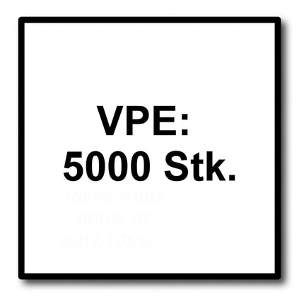 SPAX GIX-A vis pour cloisons sèches 3,9 x 25 mm 5000 pièces (5x 1091170390256) tête trompette à filetage complet fente cruciforme H2 pointe d'aiguille phosphatée