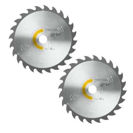 Festool Panther lame de scie circulaire set 2x PW24 254 x 2,4 x 30 mm ( 2x 575974 ) pour TKS 80 scie circulaire à table