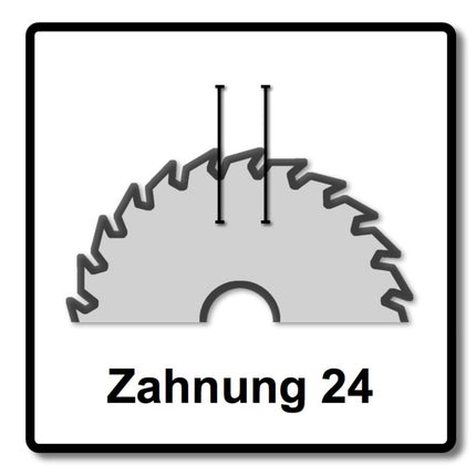 Festool Panther lame de scie circulaire set 3x PW24 254 x 2,4 x 30 mm ( 3x 575974 ) pour TKS 80 scie circulaire de table