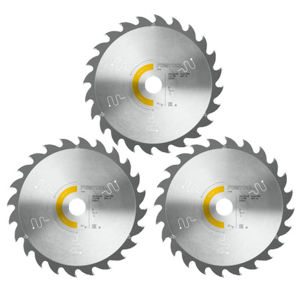 Festool Panther lame de scie circulaire set 3x PW24 254 x 2,4 x 30 mm ( 3x 575974 ) pour TKS 80 scie circulaire de table