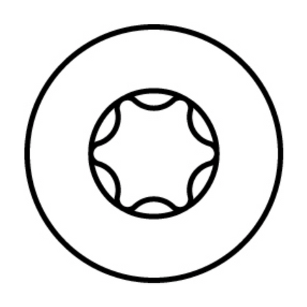 HECO MULTI MONTI plus F vis d'ancrage 6,0 x 140 mm 200 pièces (4x 48507) vis à béton, tête fraisée, entraînement en T, galvanisée bleue, A2K