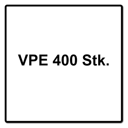 HECO MULTI MONTI plus F Vis d'ancrage, 6,0 x 70mm, Vis à béton, Tête fraisée, Zingué bleu, A2K, 400 pcs. (4x 48499)